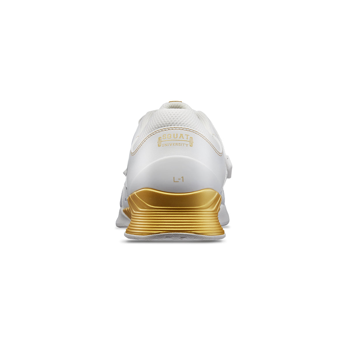 TYR L-1 Lifter Shoes (132 White/Gold - Limited Edition Squat University)