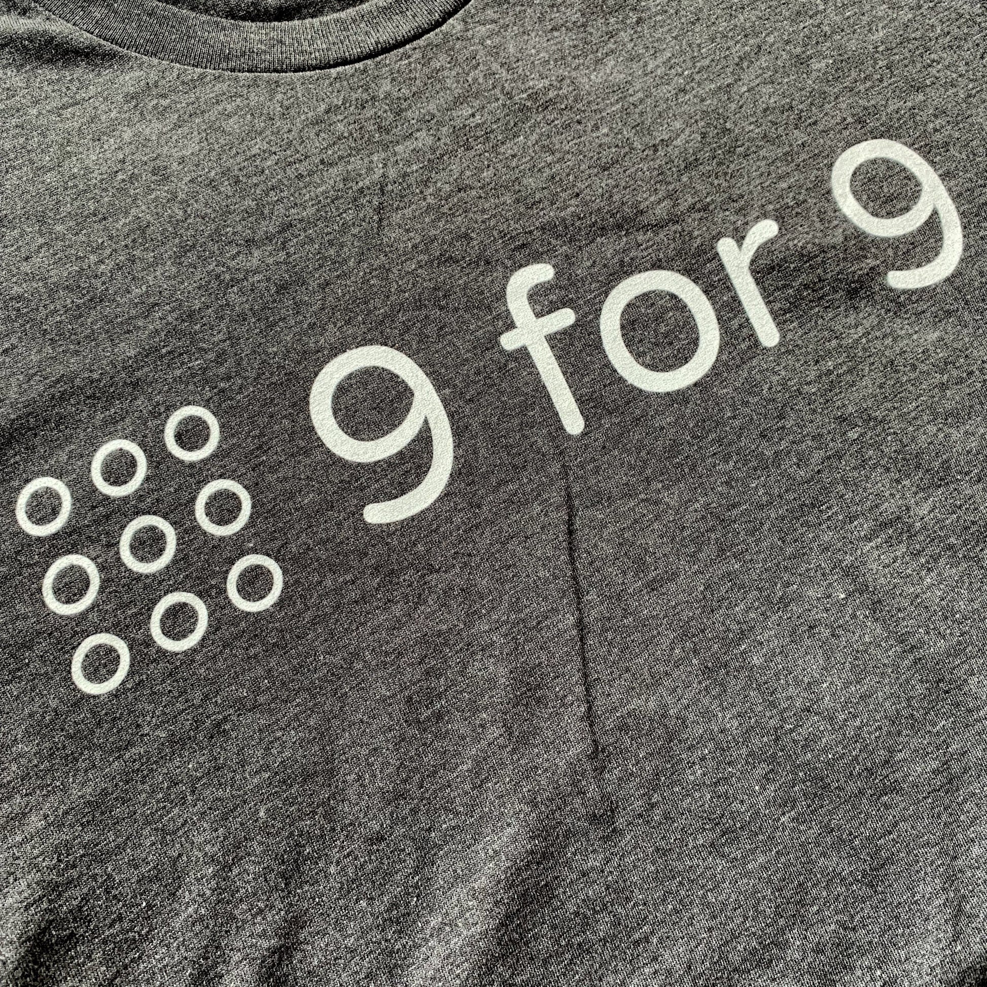 9 for 9 Unisex Tee (Heather Charcoal) - 9 for 9