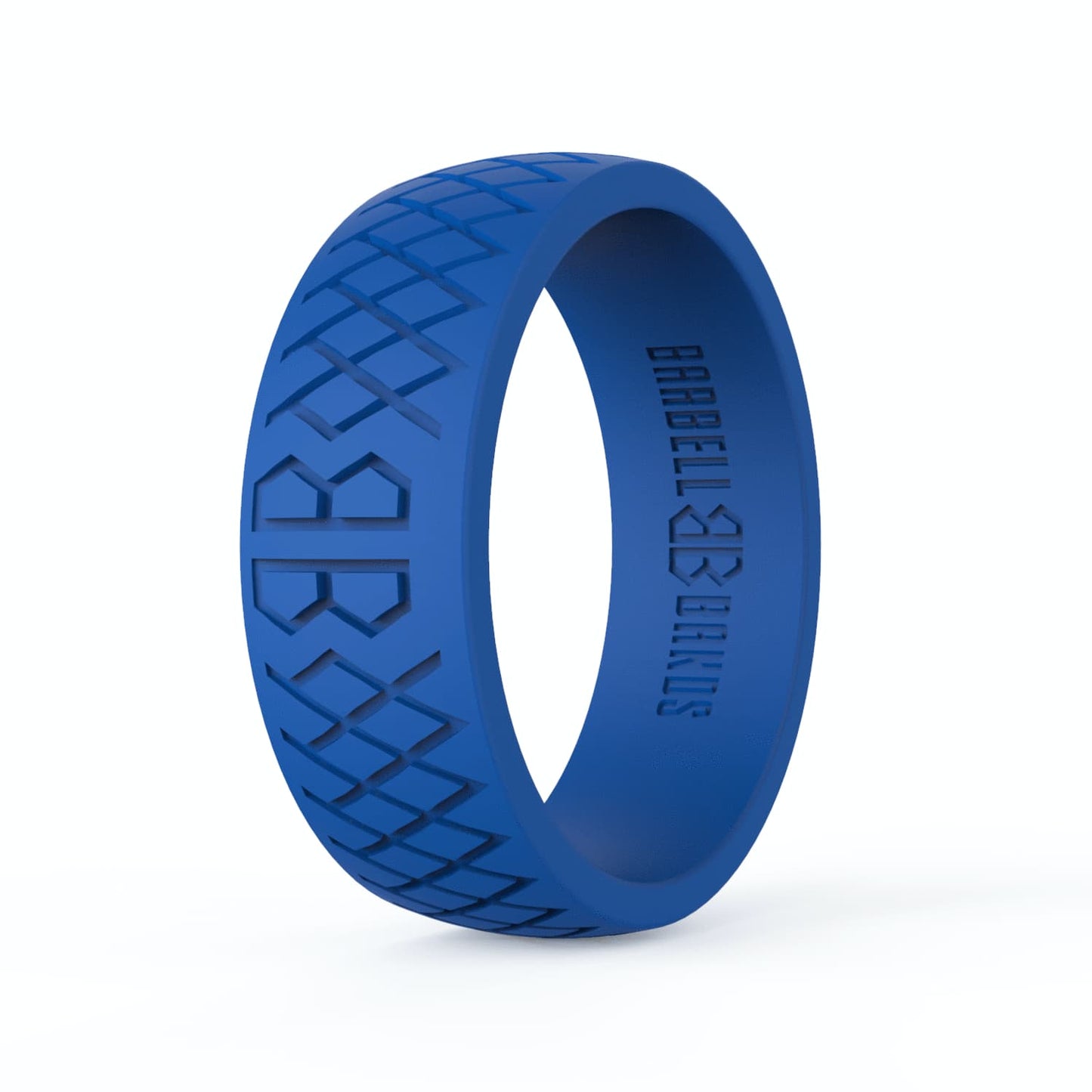 Barbell Bands Men's "American Blue" Silicone Ring - 9 for 9