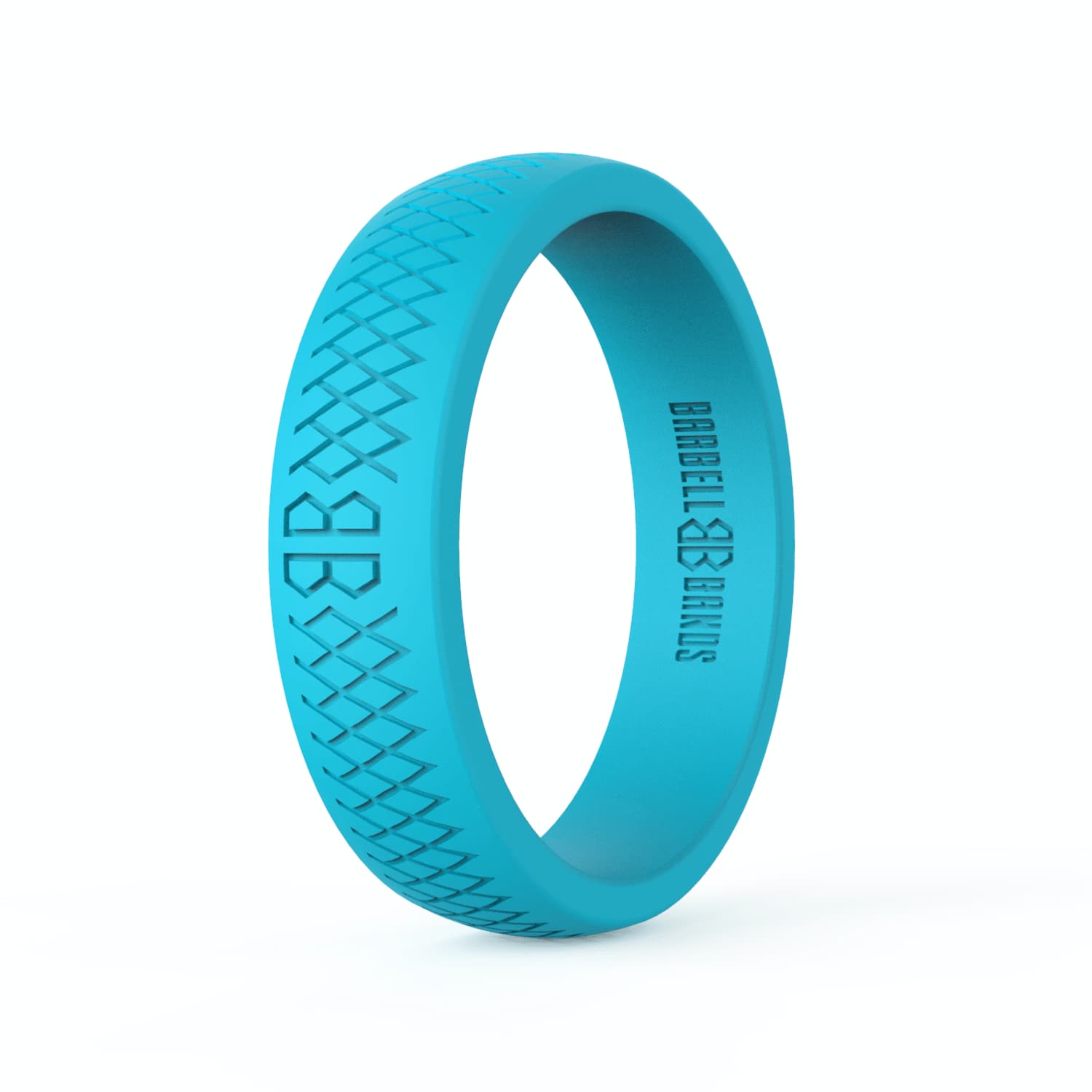 Barbell Bands Women's "Aqua" Silicone Ring - 9 for 9
