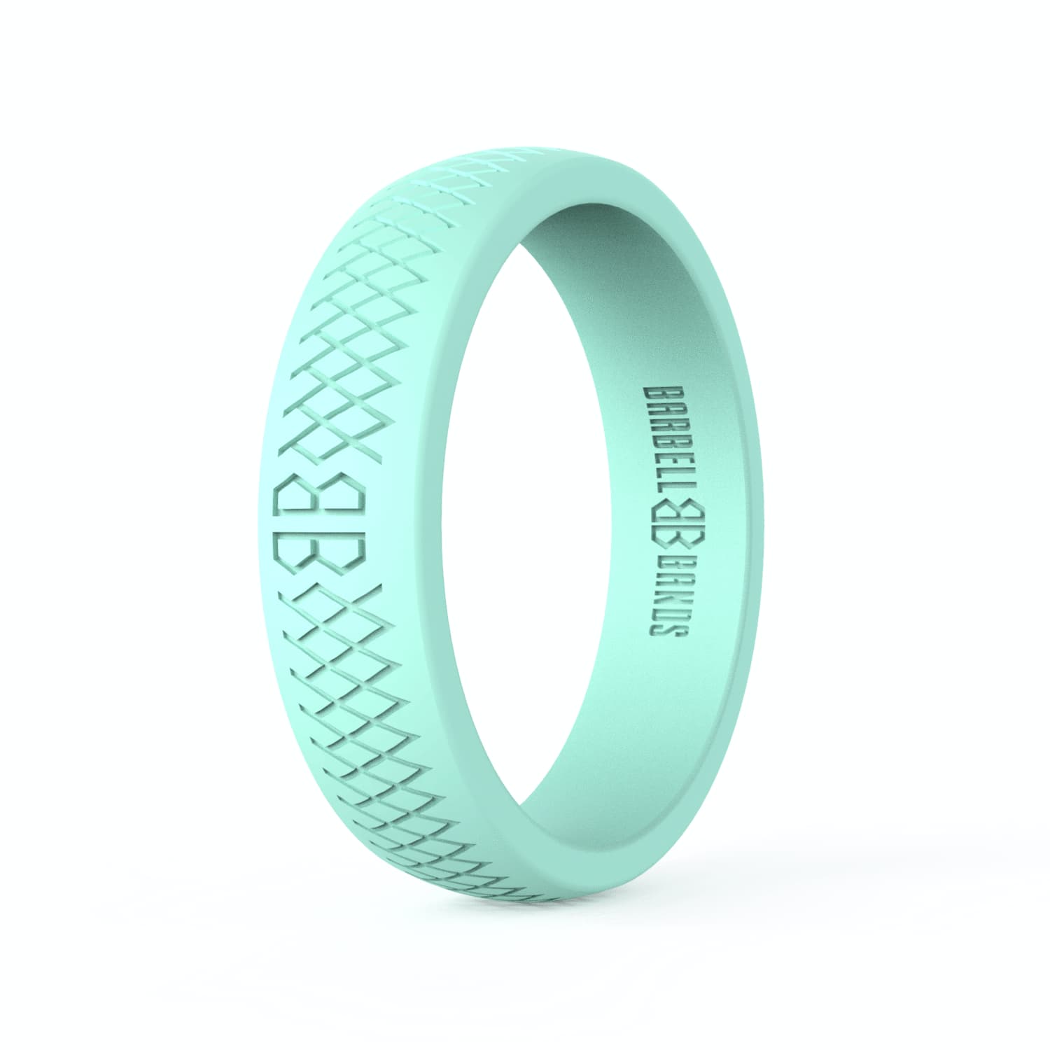 Barbell Bands Women's "Mint" Silicone Ring - 9 for 9