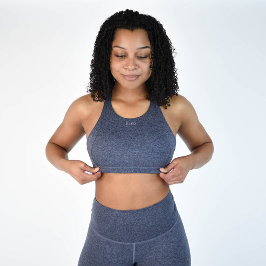 FLEO Jourdaine Sports Bra - Blue Folkstone - PRE-ORDER - 9 for 9
