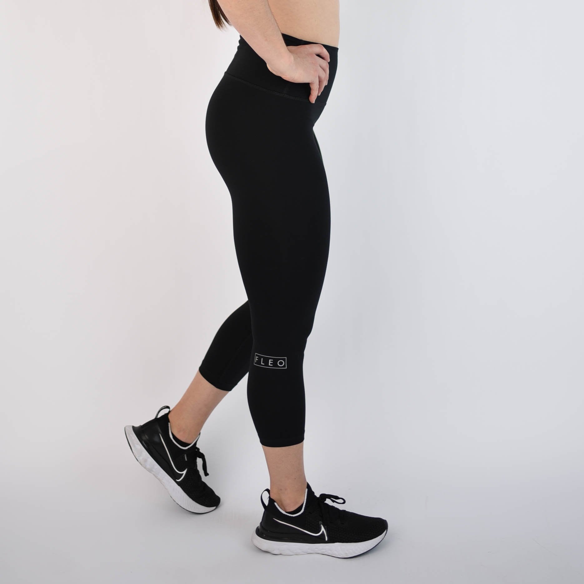 FLEO El Toro 21" Black Leggings (Bounce) - 9 for 9