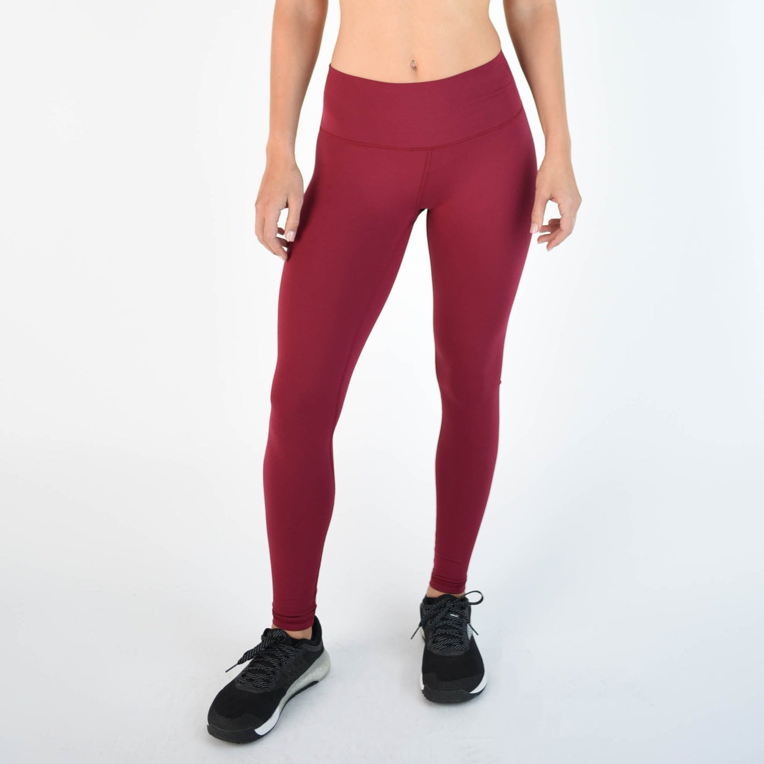 Red leggings store