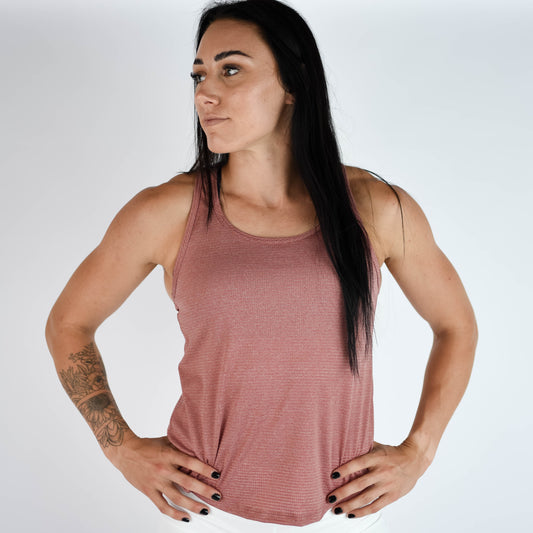 FLEO Elevate Racerback Tank - Bossa Nova