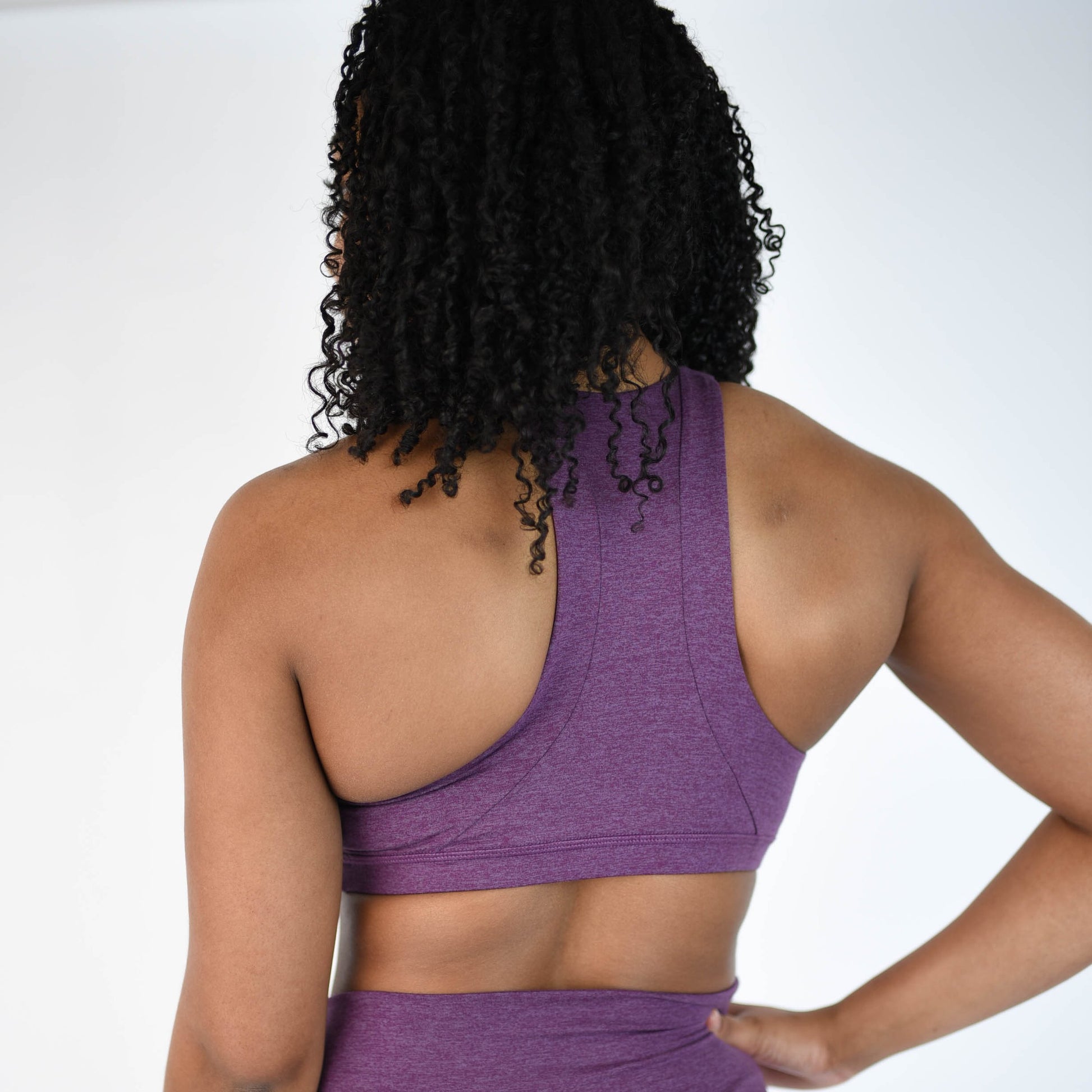 FLEO Jourdaine Sports Bra - Heather Wood Violet - PRE-ORDER - 9 for 9