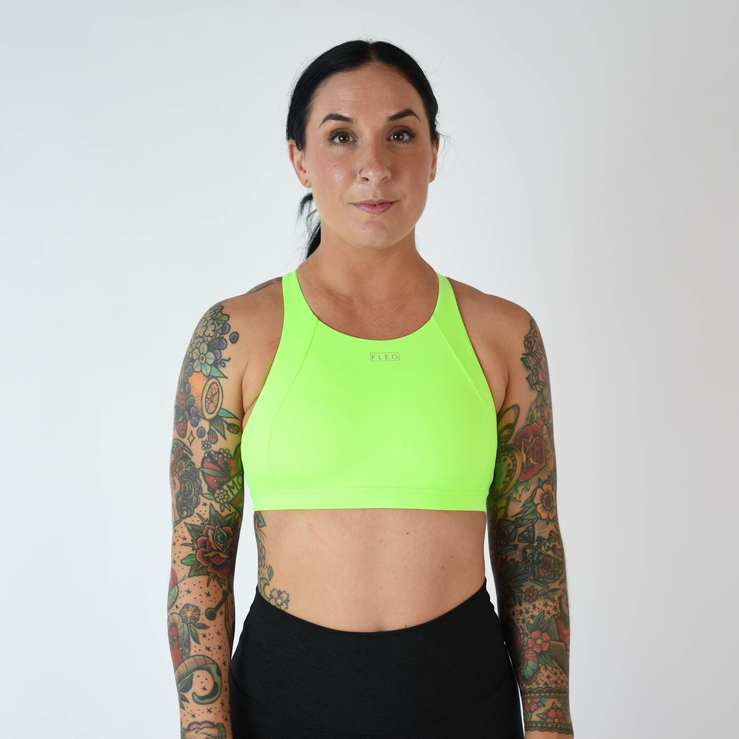 FLEO Jourdaine Sports Bra - Neon Green