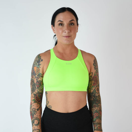 FLEO Jourdaine Sports Bra - Neon Green