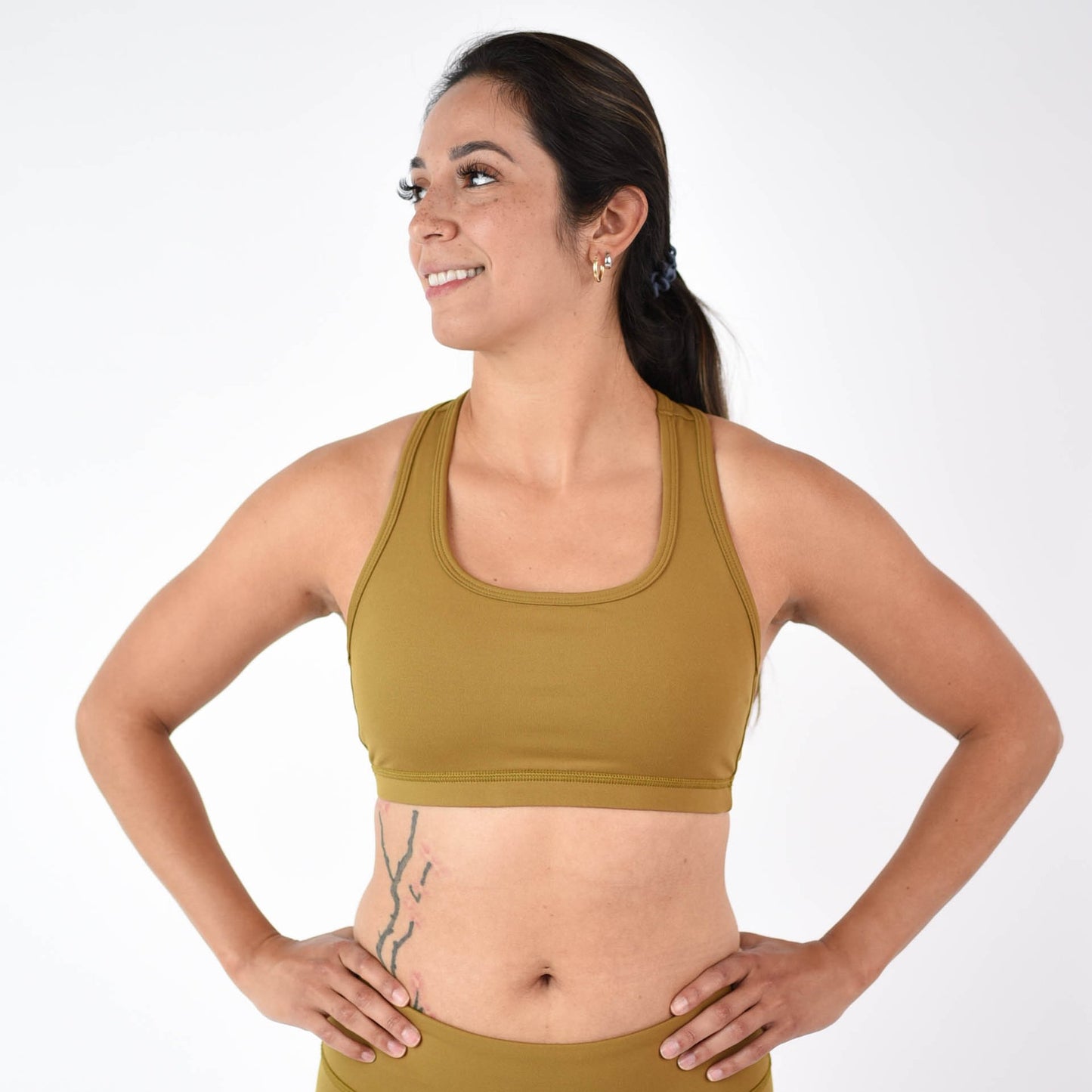 FLEO Nora Sports Bra - Amber Green - 9 for 9