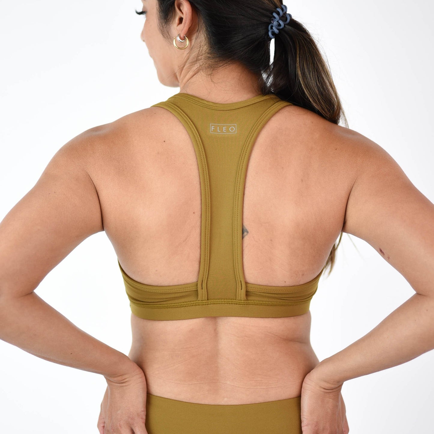 FLEO Nora Sports Bra - Amber Green - 9 for 9