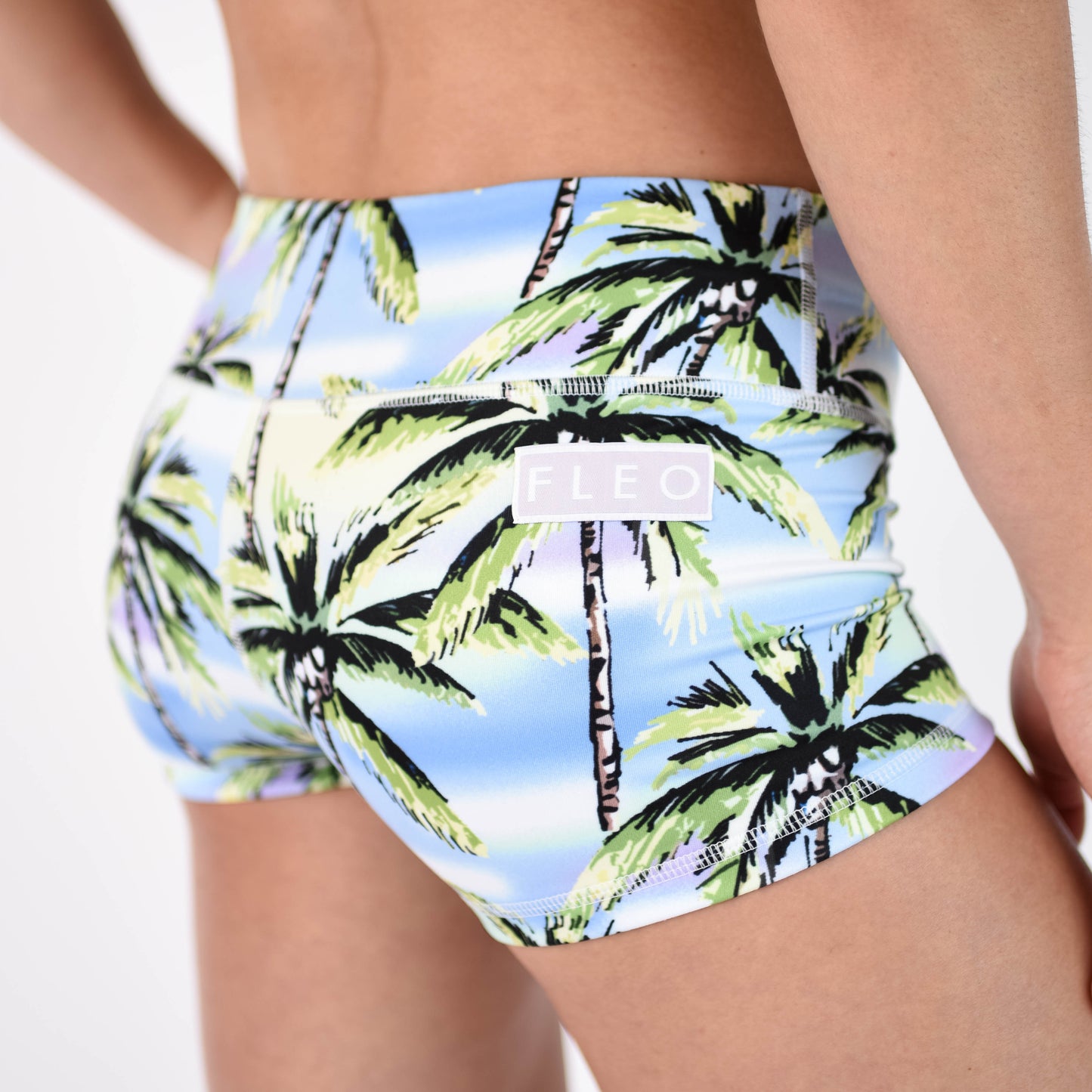 FLEO Pastel Palms Shorts (Original)