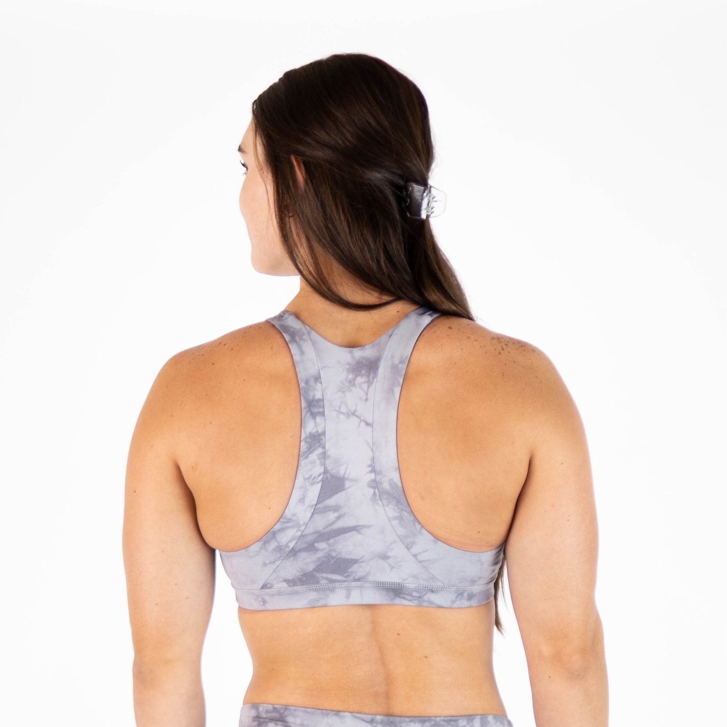 FLEO Jourdaine Sports Bra - Silver Tie Dye