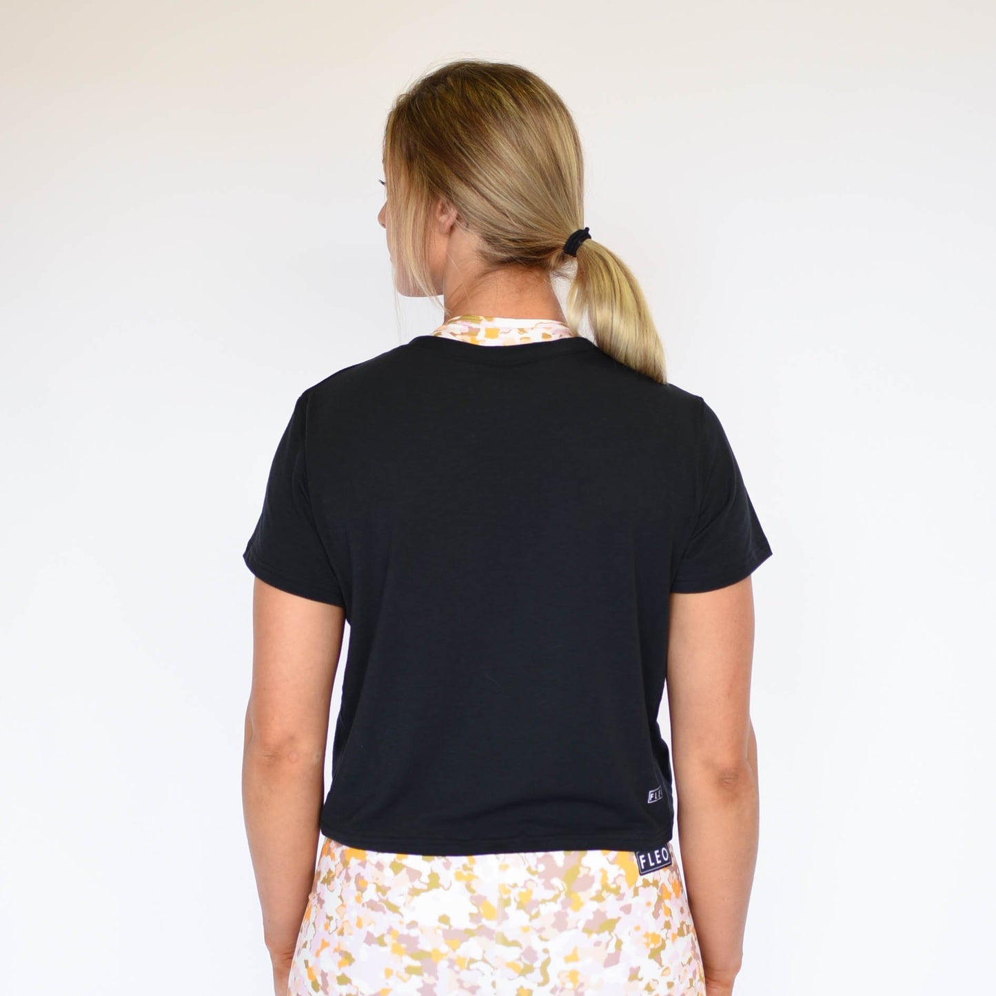 FLEO Skimmer Tee - Black - 9 for 9