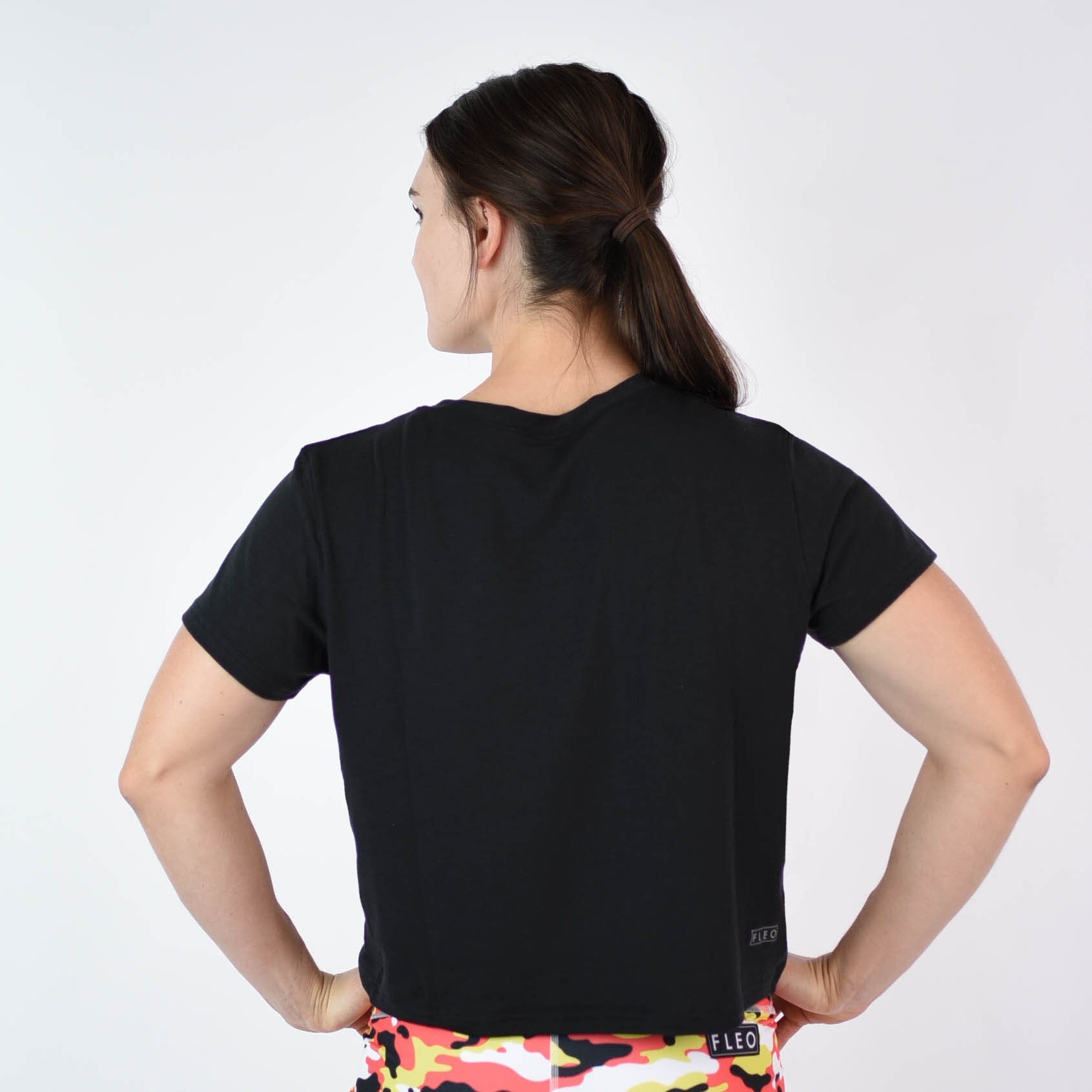 FLEO Skimmer Tee - Black - 9 for 9