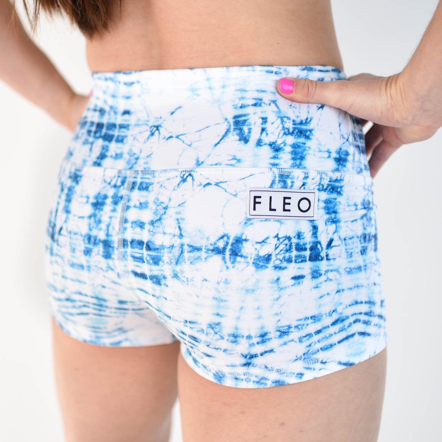 FLEO Blue Love Shorts (High-rise Original) - 9 for 9