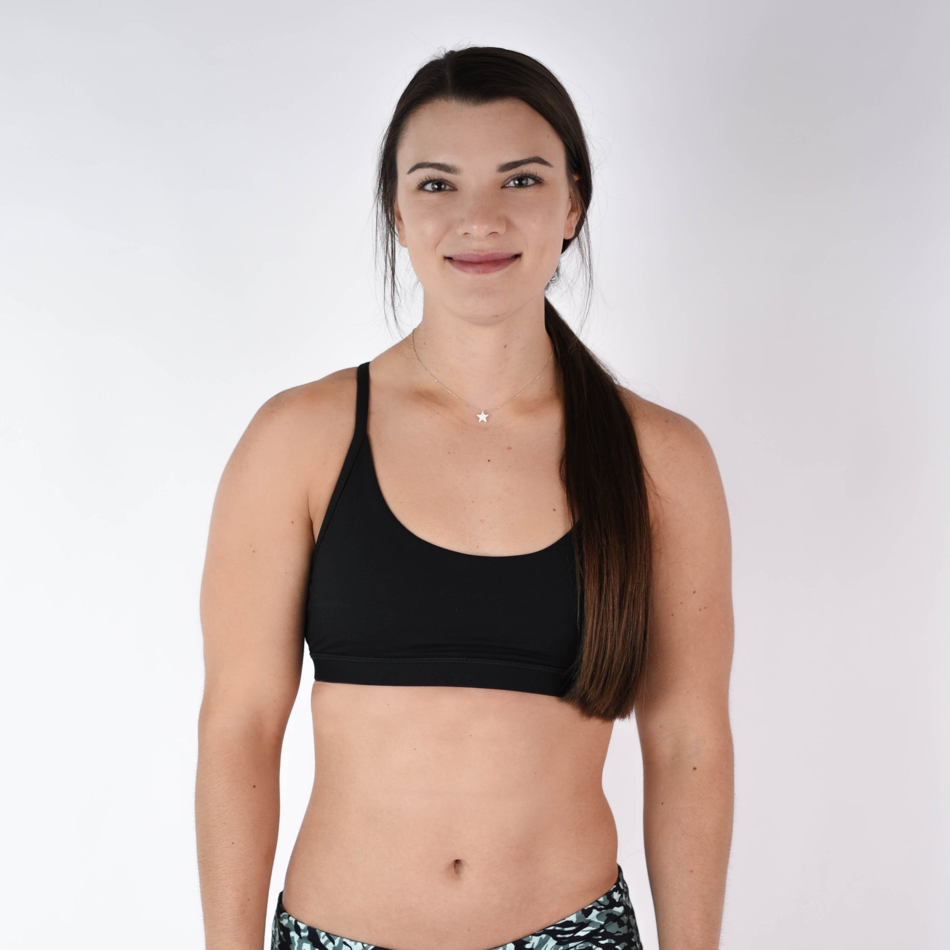 FLEO Cami Sports Bra - Black - 9 for 9