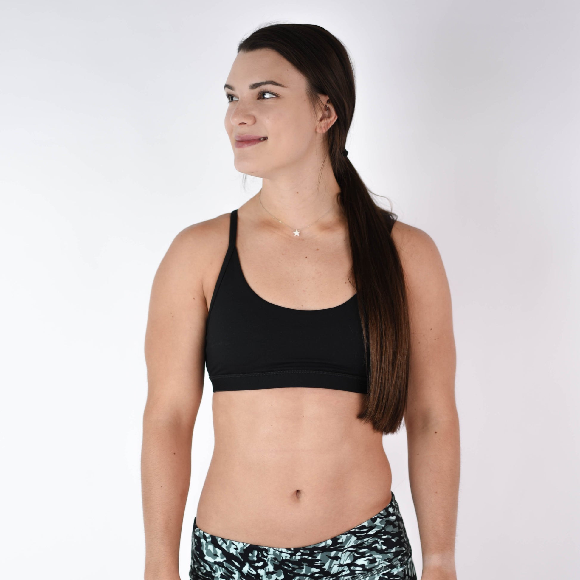 FLEO Cami Sports Bra - Black - 9 for 9