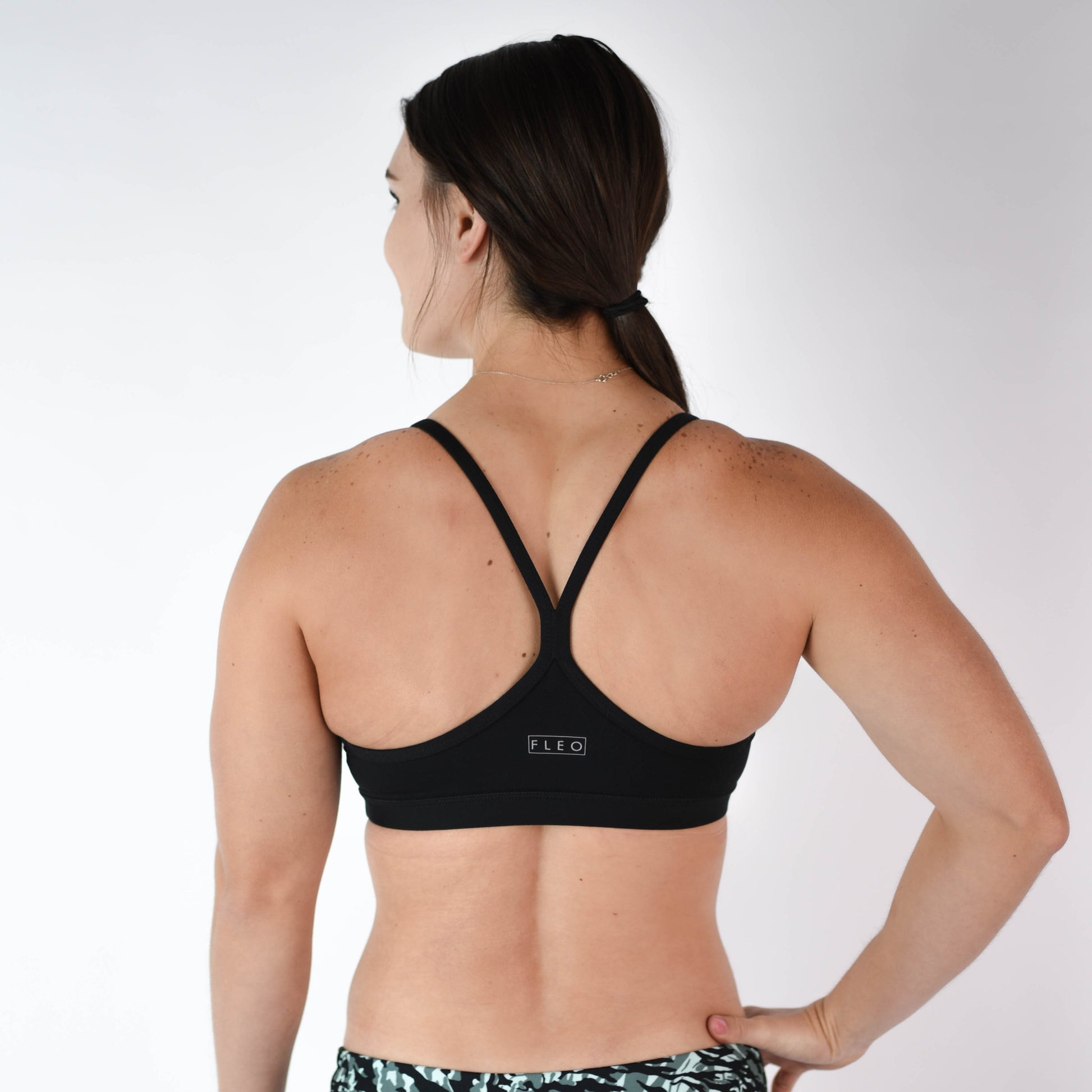 FLEO Cami Sports Bra - Black - 9 for 9
