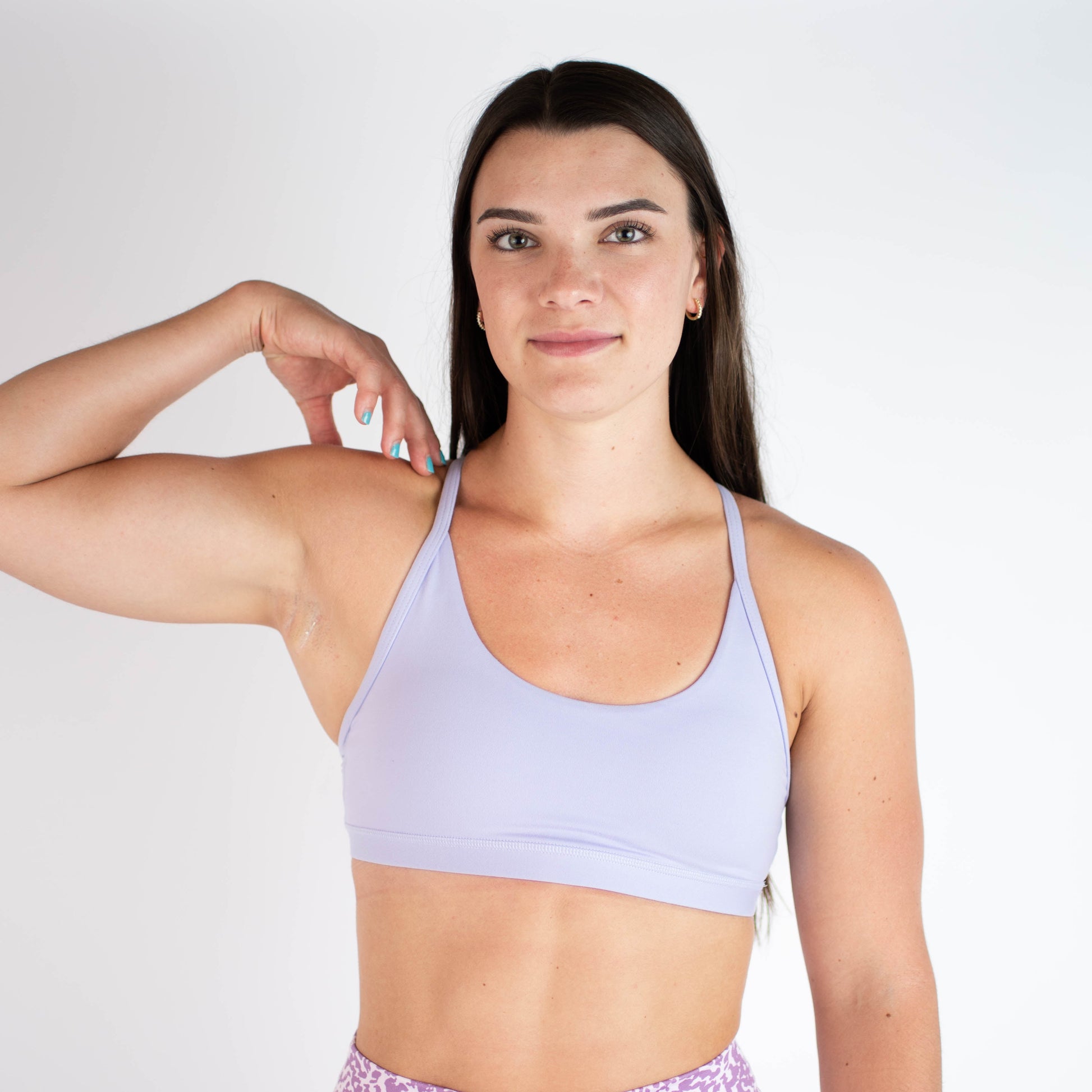 FLEO Cami Sports Bra - Frozen Amethyst – 9 for 9