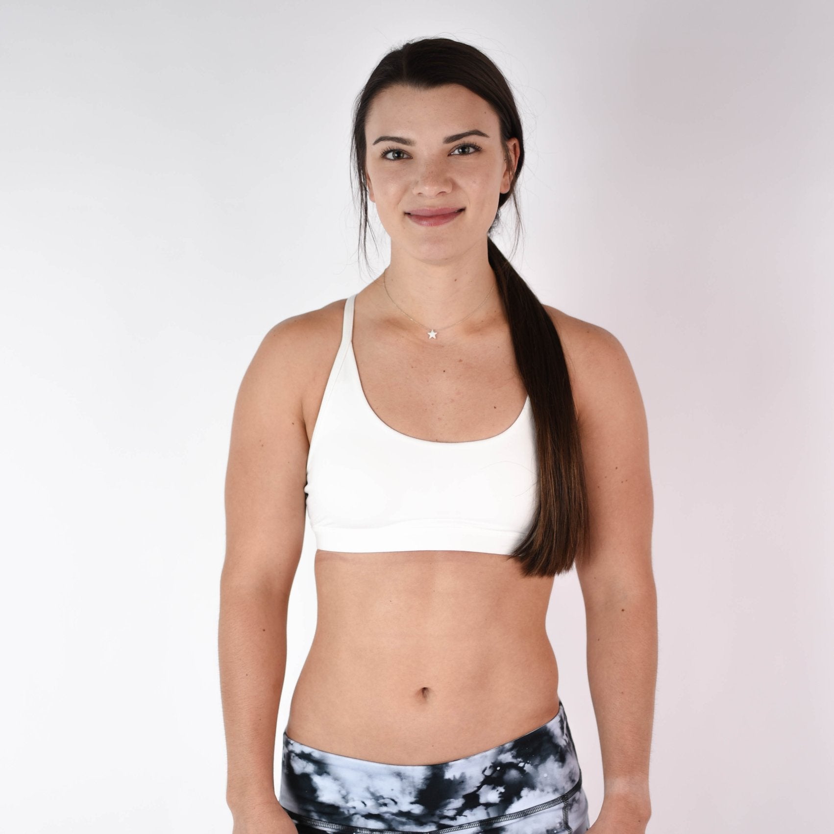 FLEO Cami Sports Bra - White - 9 for 9