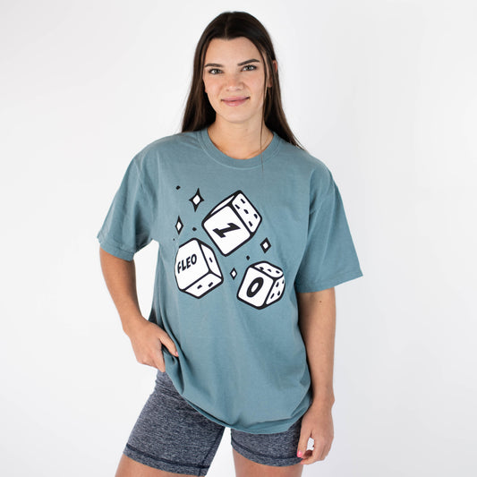 FLEO Dice Tee - Black