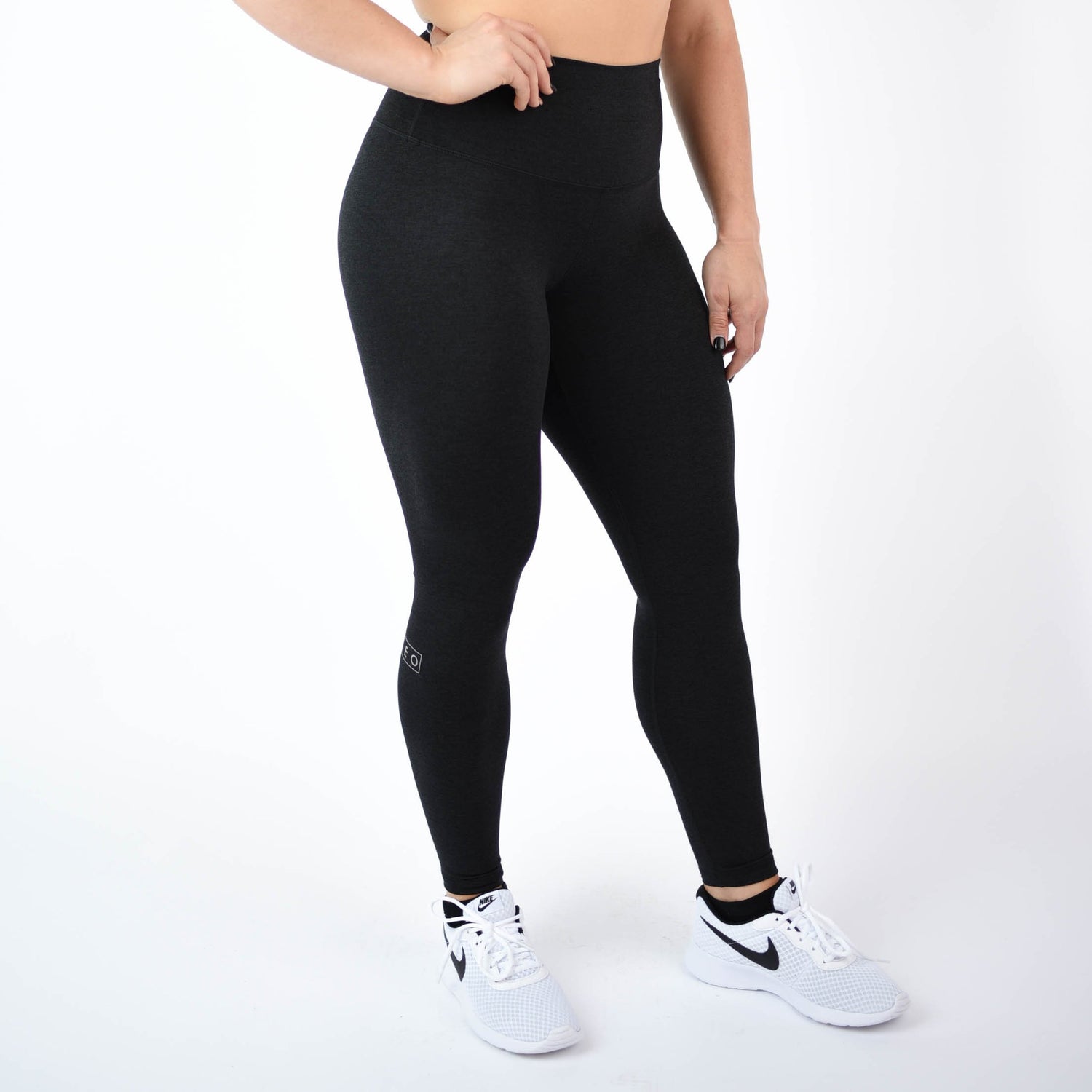 FLEO El Toro 25" Heather Black Leggings (Bounce) - 9 for 9
