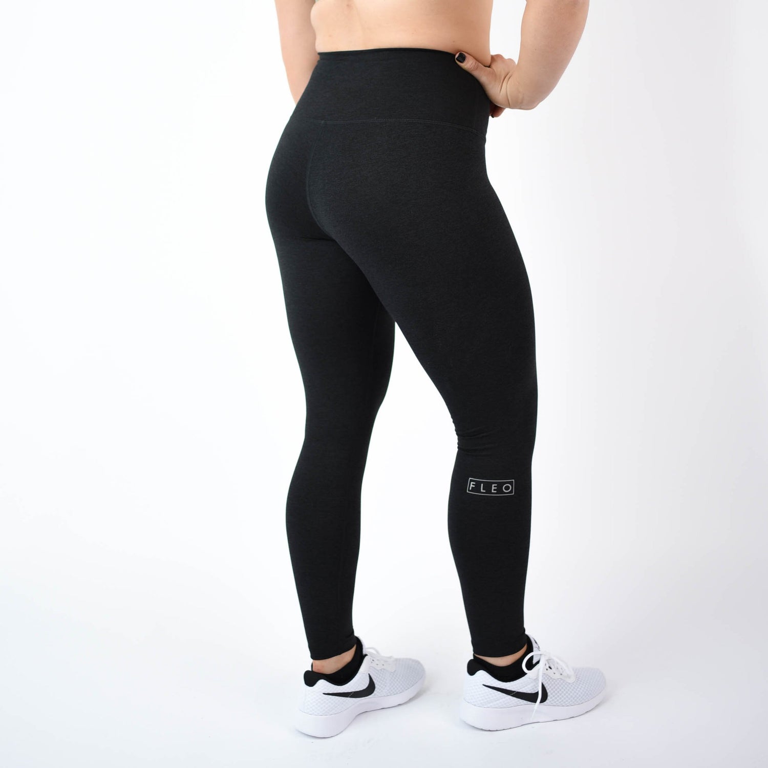 FLEO El Toro 25" Heather Black Leggings (Bounce) - 9 for 9