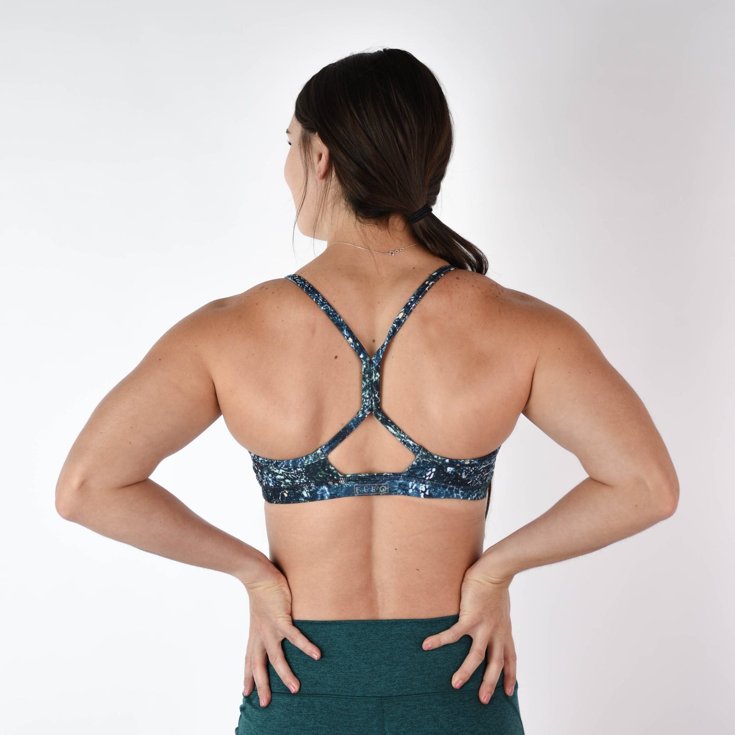 FLEO Reinette Sports Bra - Feather Waves - 9 for 9
