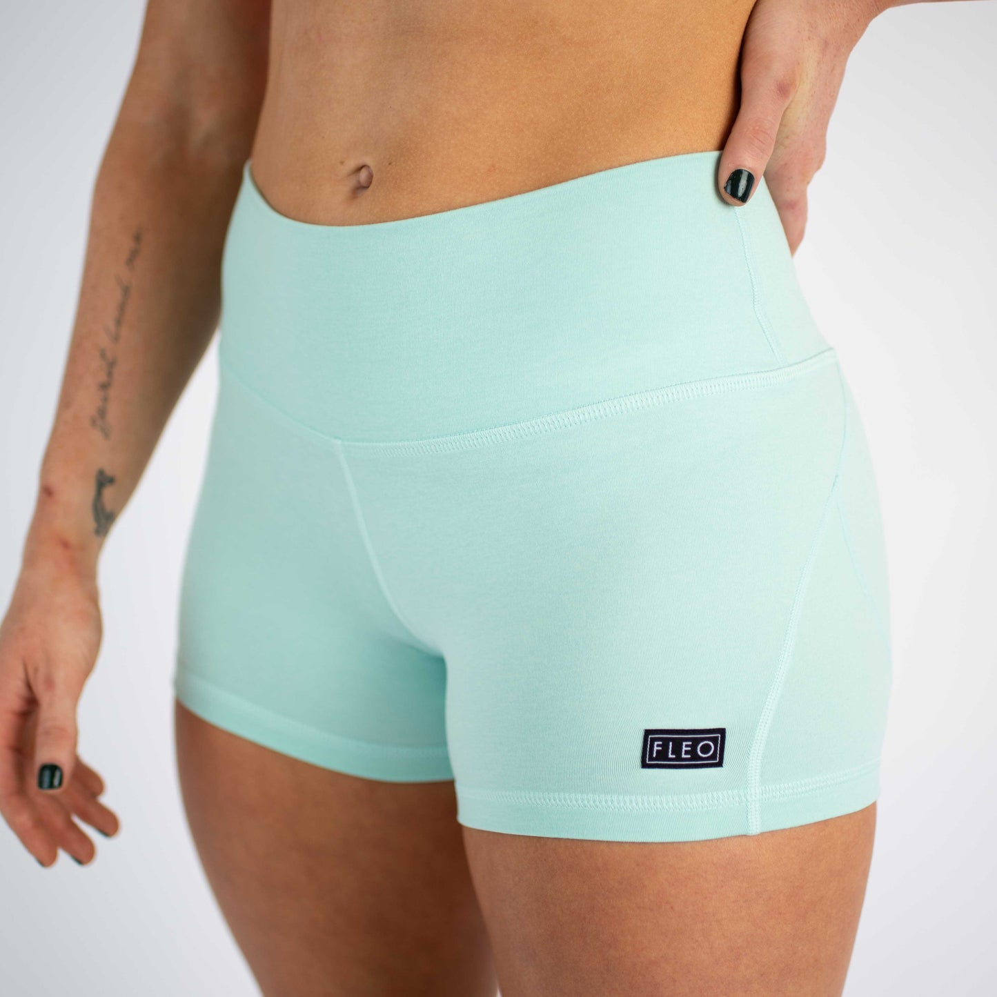 FLEO Heather Aqua Shorts (Apex Contour)