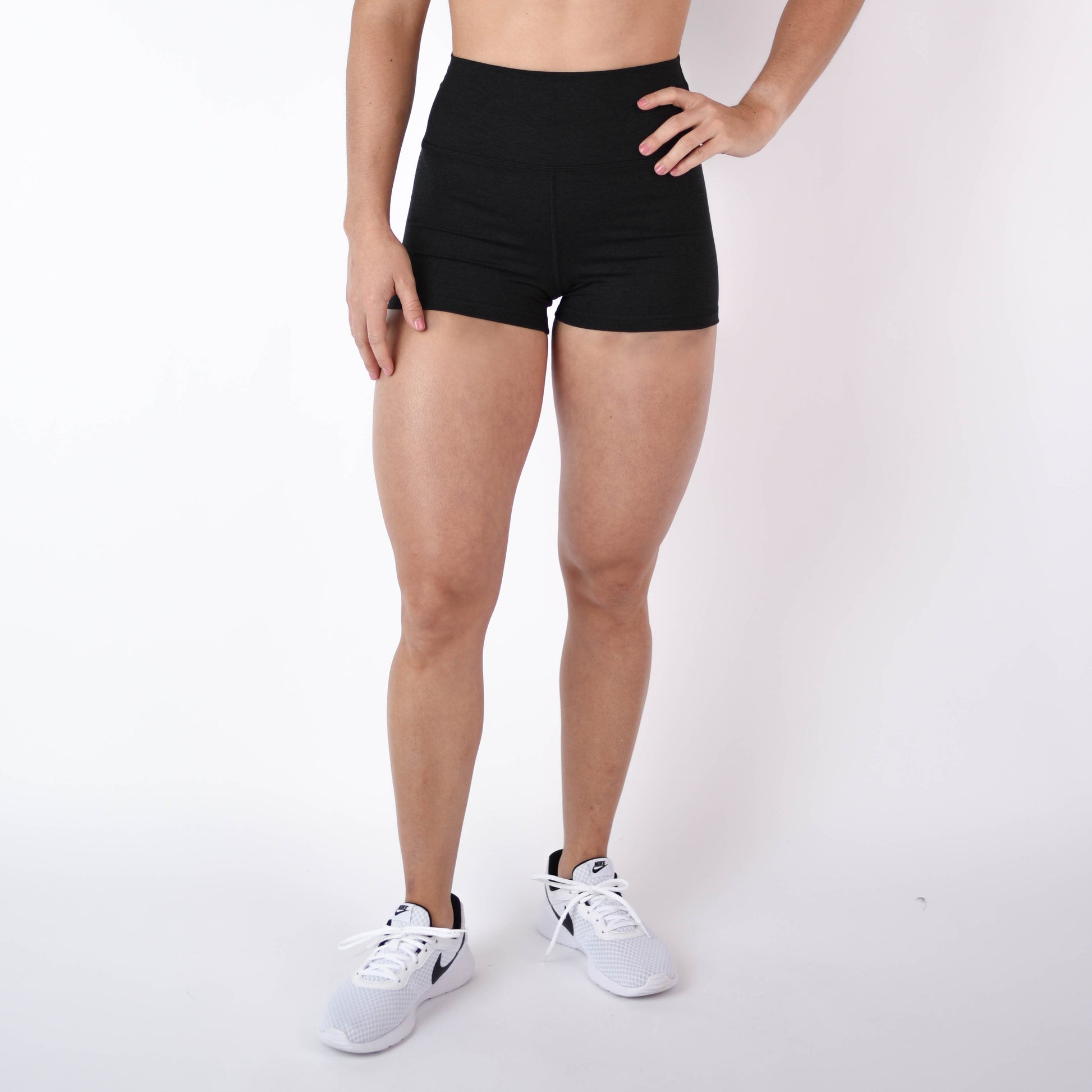 FLEO Heather Black Shorts (True High Original) - 9 for 9