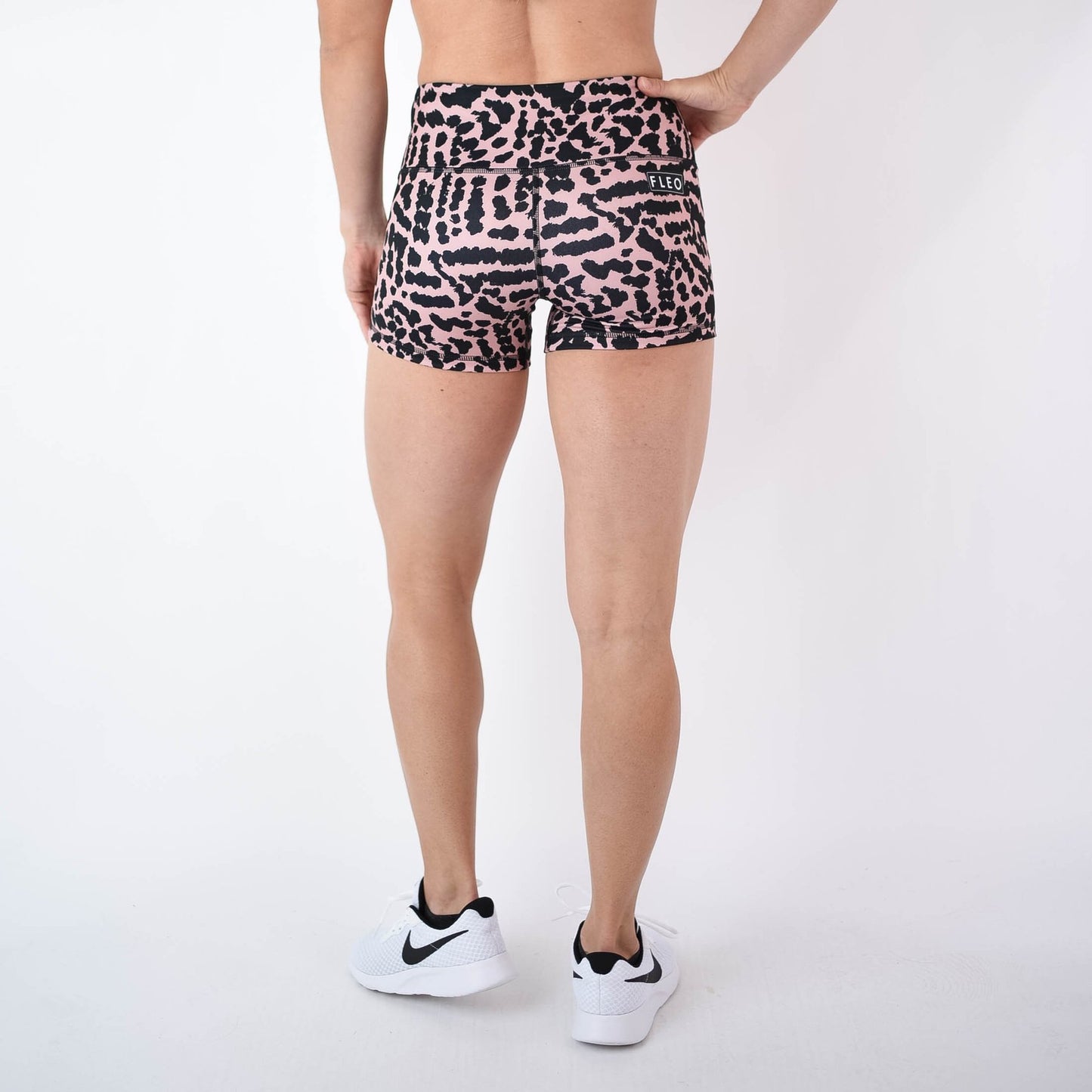 FLEO Leopard Frenzy Shorts (Power High-rise) - 9 for 9