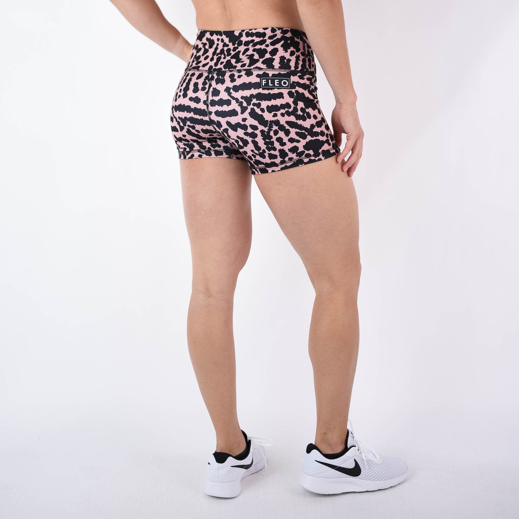 FLEO Leopard Frenzy Shorts (Power High-rise) - 9 for 9