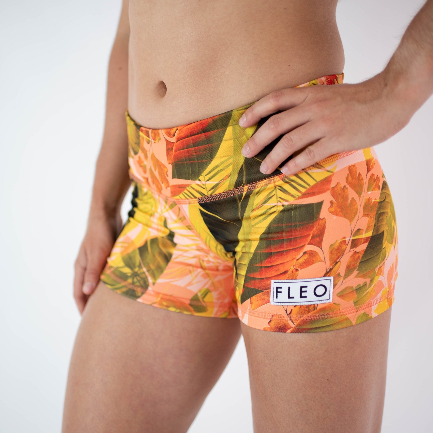 FLEO Leopard Jungle Shorts (3.25) - 9 for 9