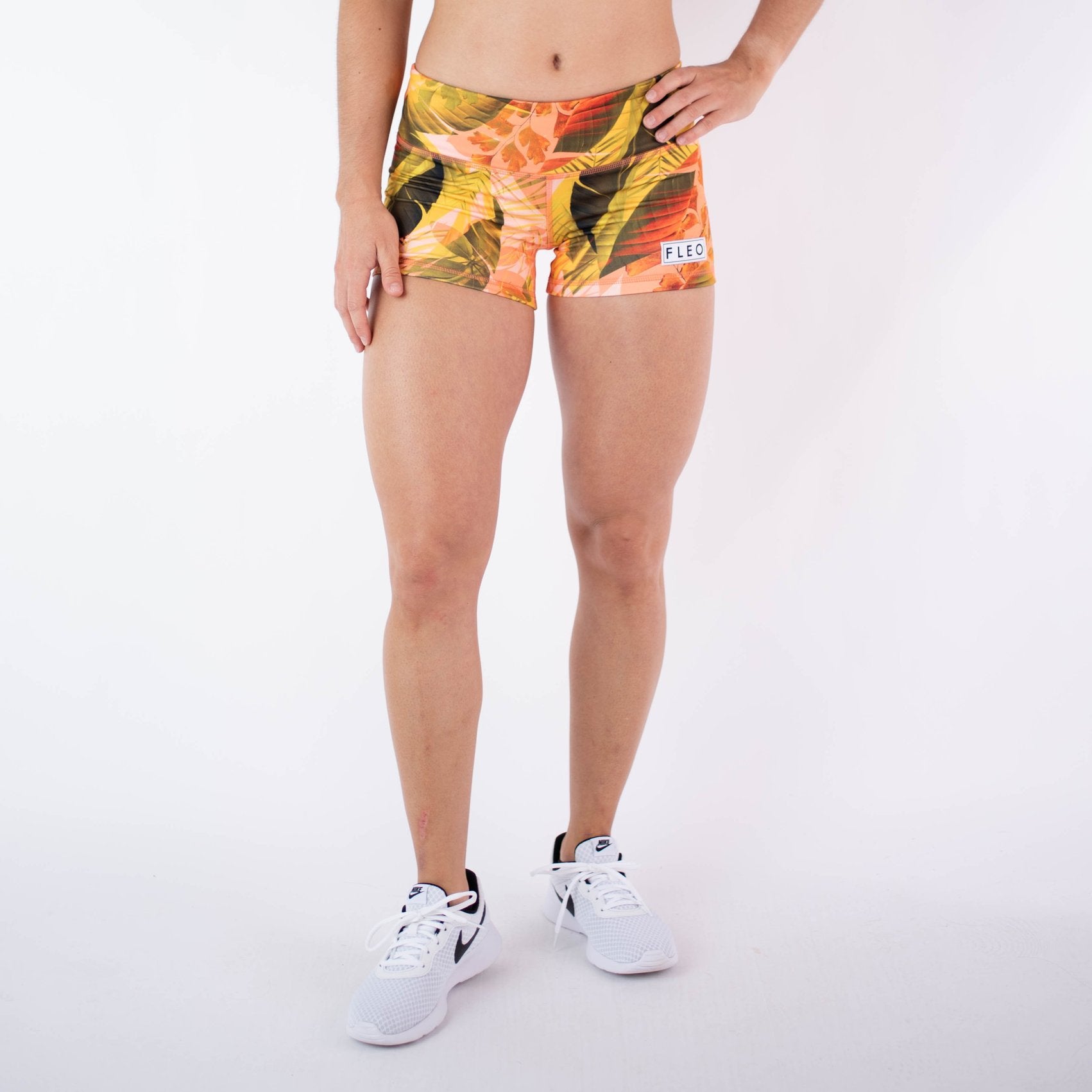 FLEO Leopard Jungle Shorts (3.25) - 9 for 9