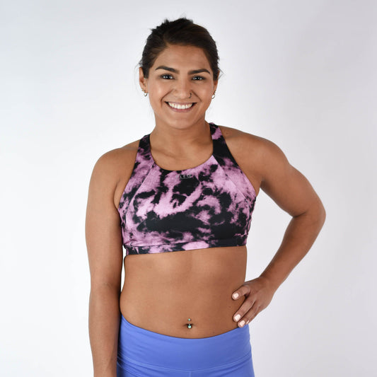 FLEO Jourdaine Sports Bra - Mystic Tie Dye - 9 for 9