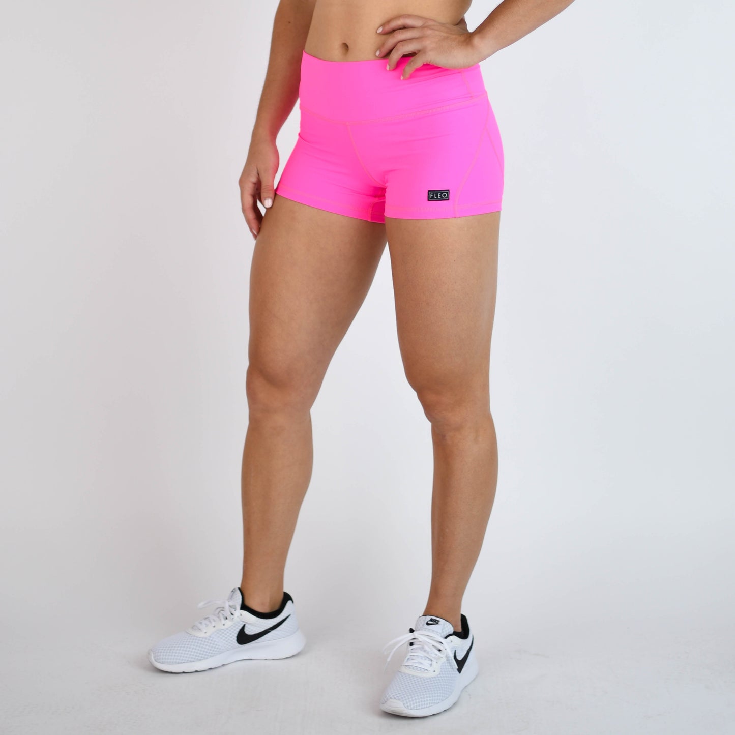FLEO Neon Pink Shorts (Apex Contour)