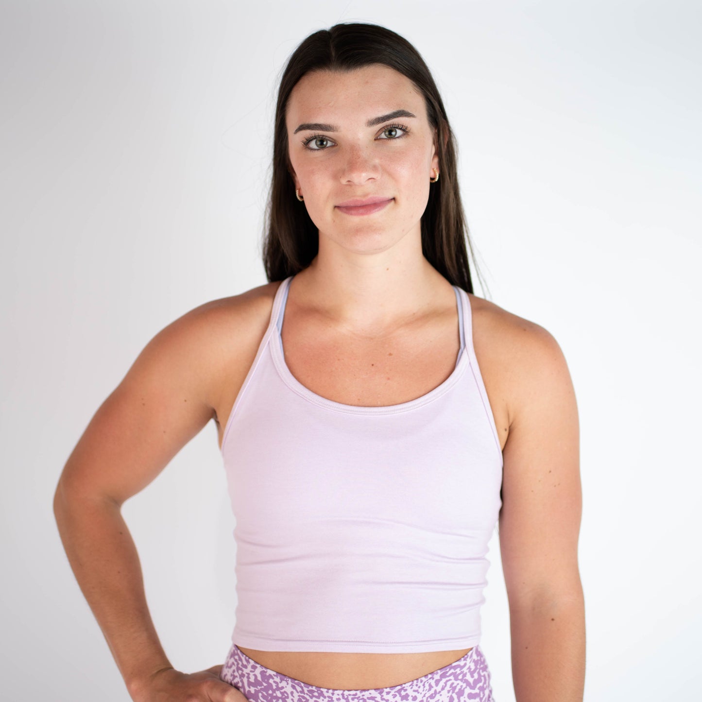 FLEO Switch Up Crop Tank - Orchid Ice