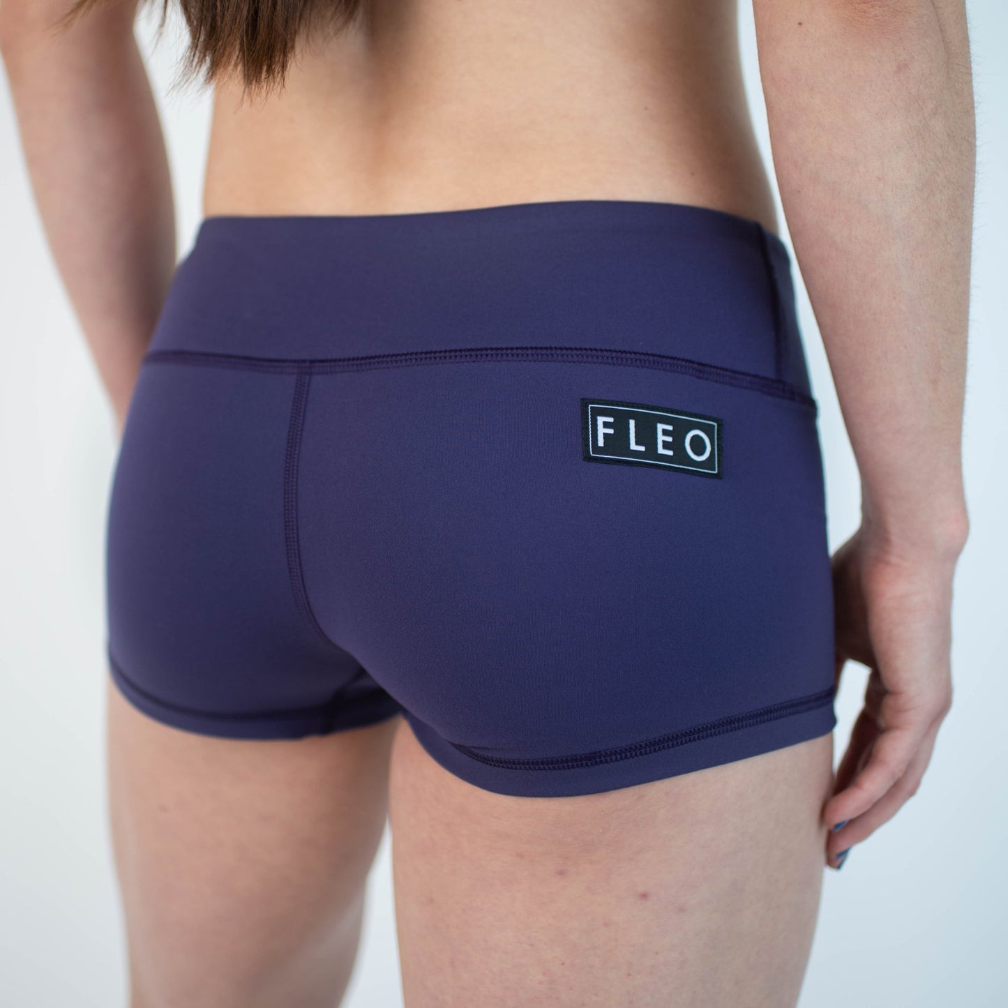 FLEO Purple Velvet Shorts (Original) - 9 for 9