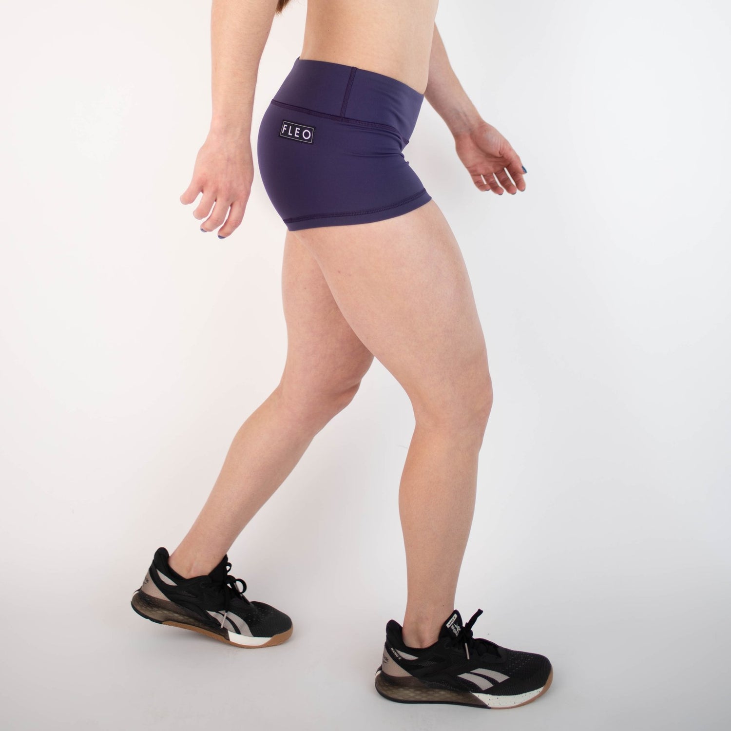 FLEO Purple Velvet Shorts (Original) - 9 for 9