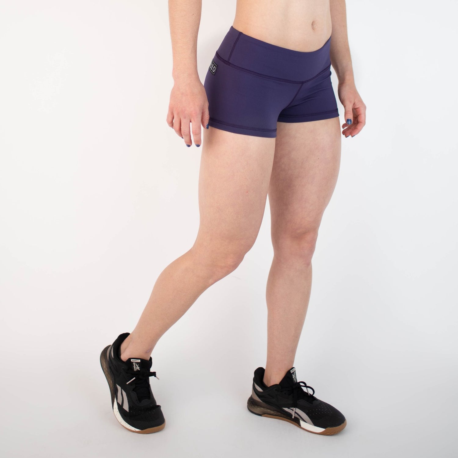 FLEO Purple Velvet Shorts (Original) - 9 for 9