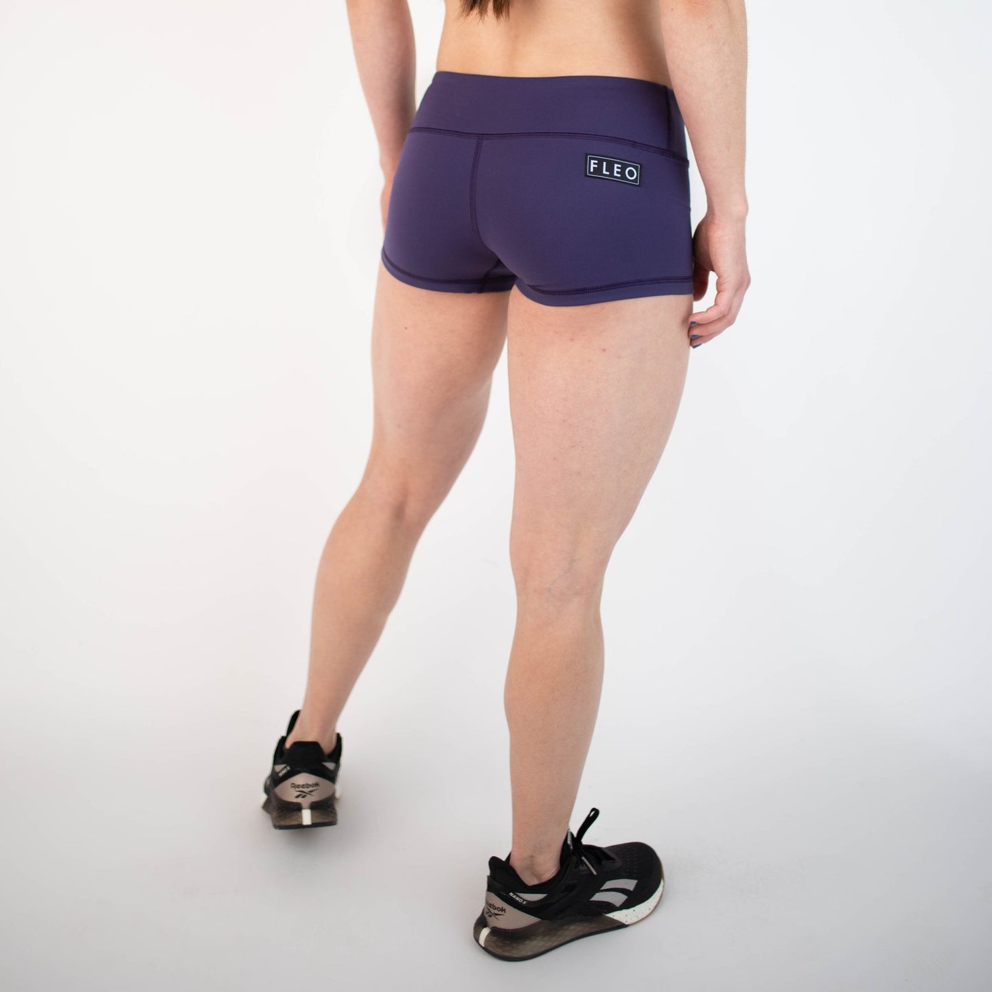 FLEO Purple Velvet Shorts (Original) - 9 for 9