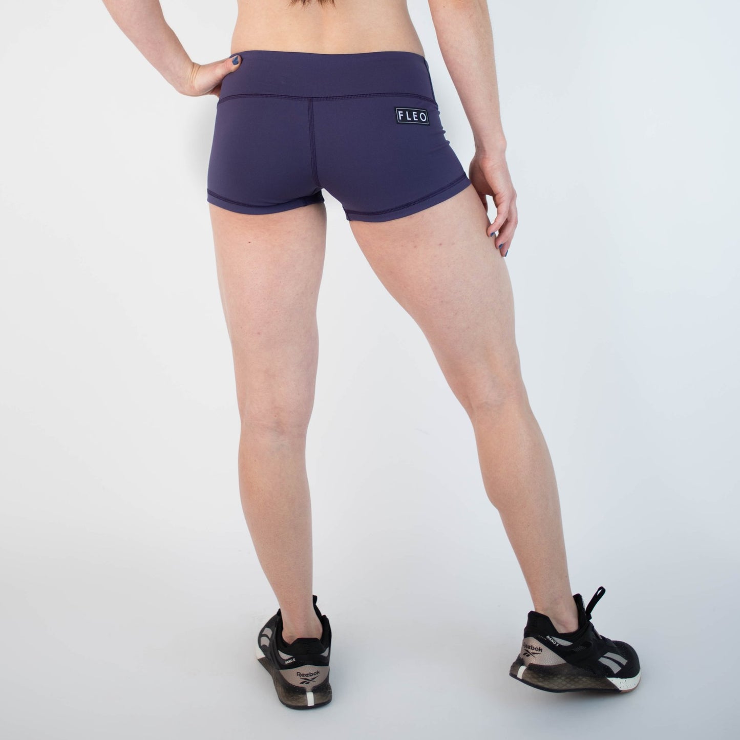 FLEO Purple Velvet Shorts (Original) - 9 for 9