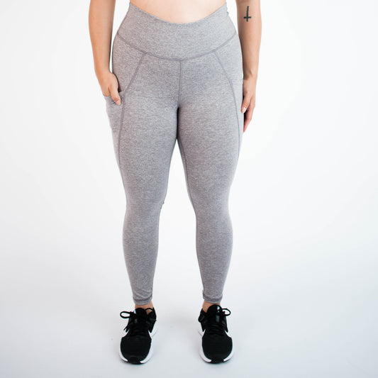 FLEO Reverie 25" Heather Shark Leggings