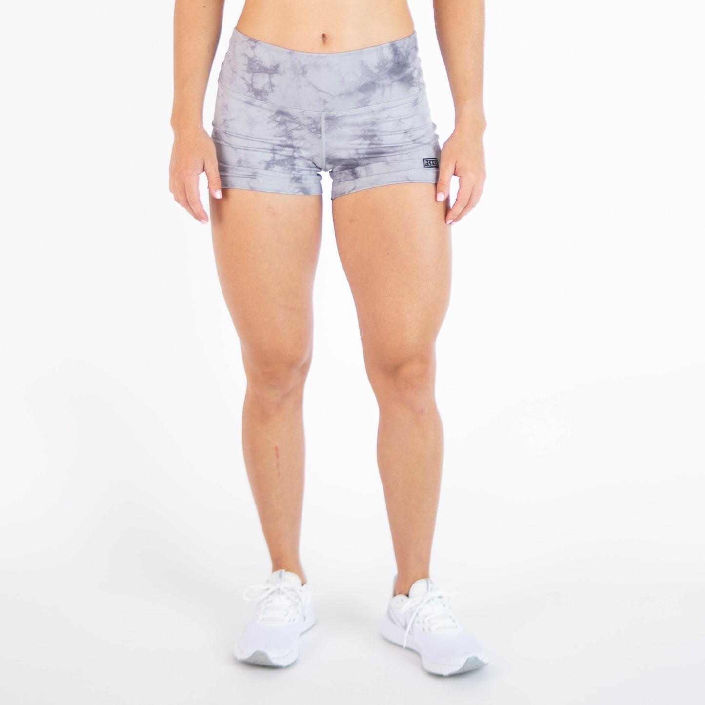 FLEO Silver Tie Dye Shorts (Apex Contour)