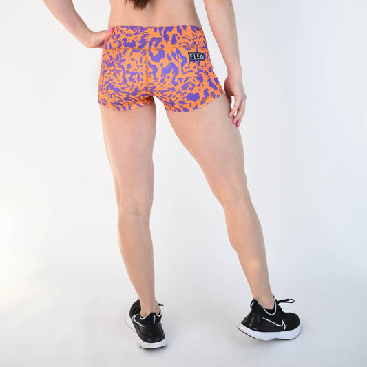 FLEO Tumeric Leopard Shorts (Original) - 9 for 9