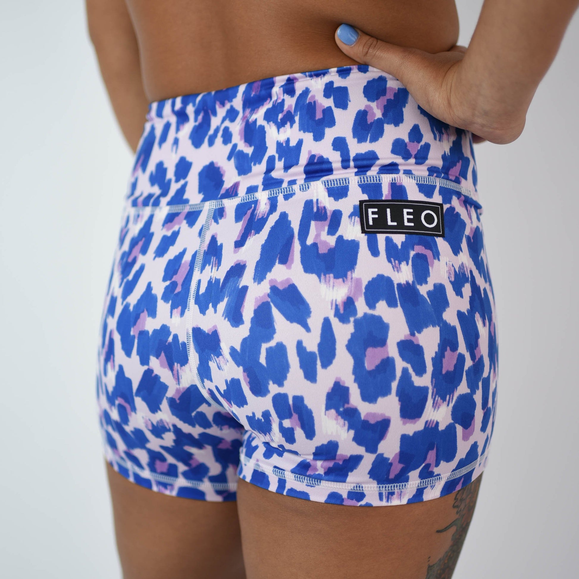 FLEO Violet Escape Shorts (Power High-rise) - 9 for 9