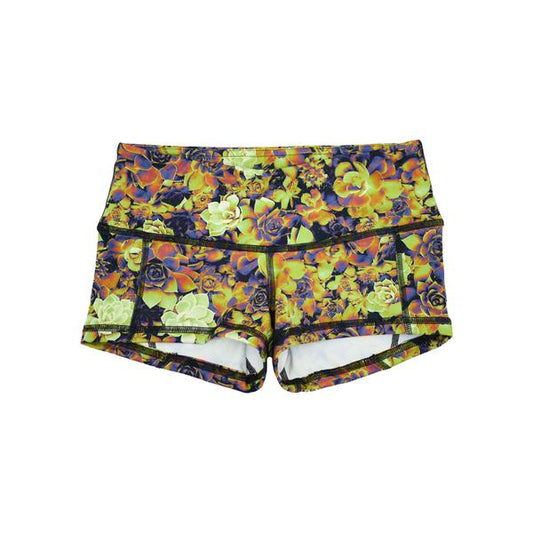 FLEO Dark Succulent Shorts (Low-rise Contour) - 9 for 9