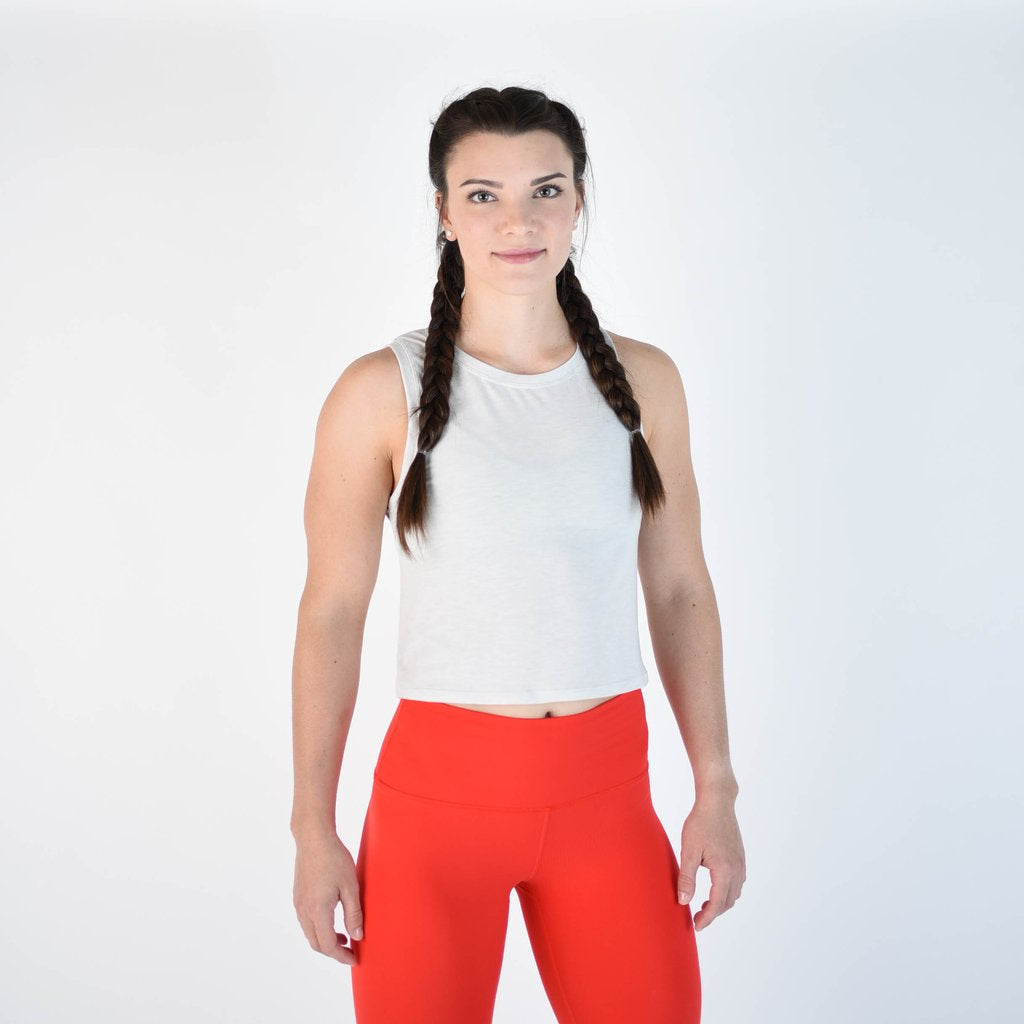 FLEO Dylan Muscle Crop - Glacier Grey - 9 for 9