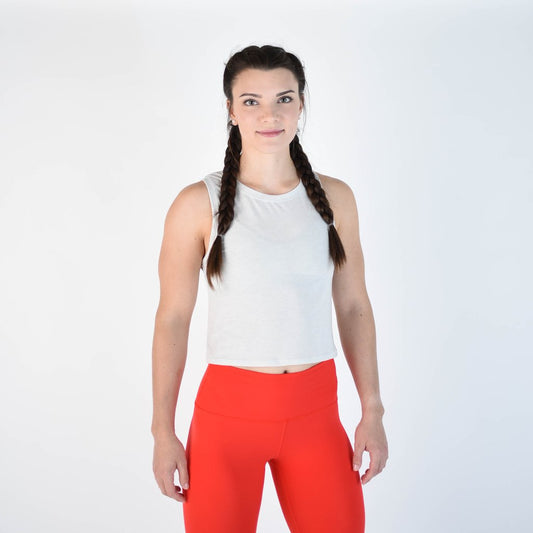 FLEO Dylan Muscle Crop - Glacier Grey - 9 for 9
