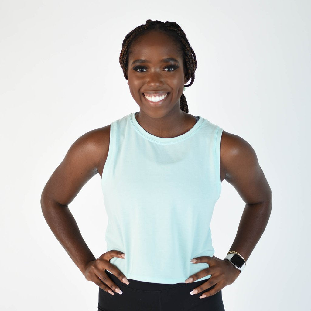 FLEO Dylan Muscle Crop - Plume - 9 for 9